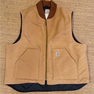Carhartt Men's Brown Work Vest